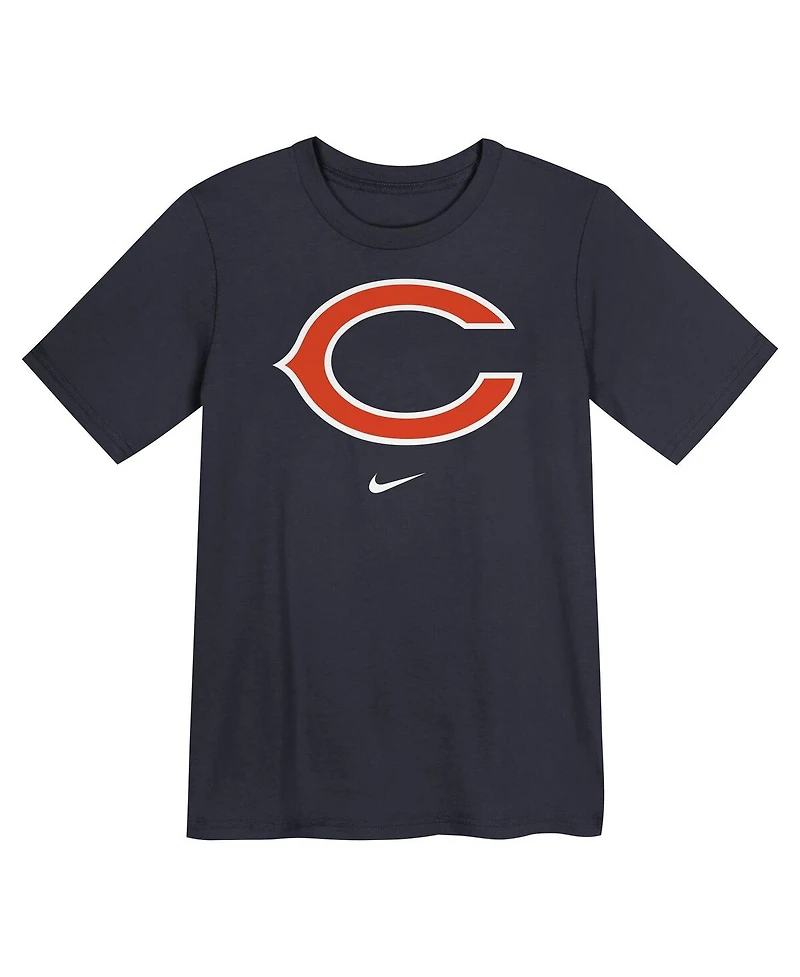 Nike Preschool Navy Chicago Bears Primary Logo Legend Performance T-Shirt