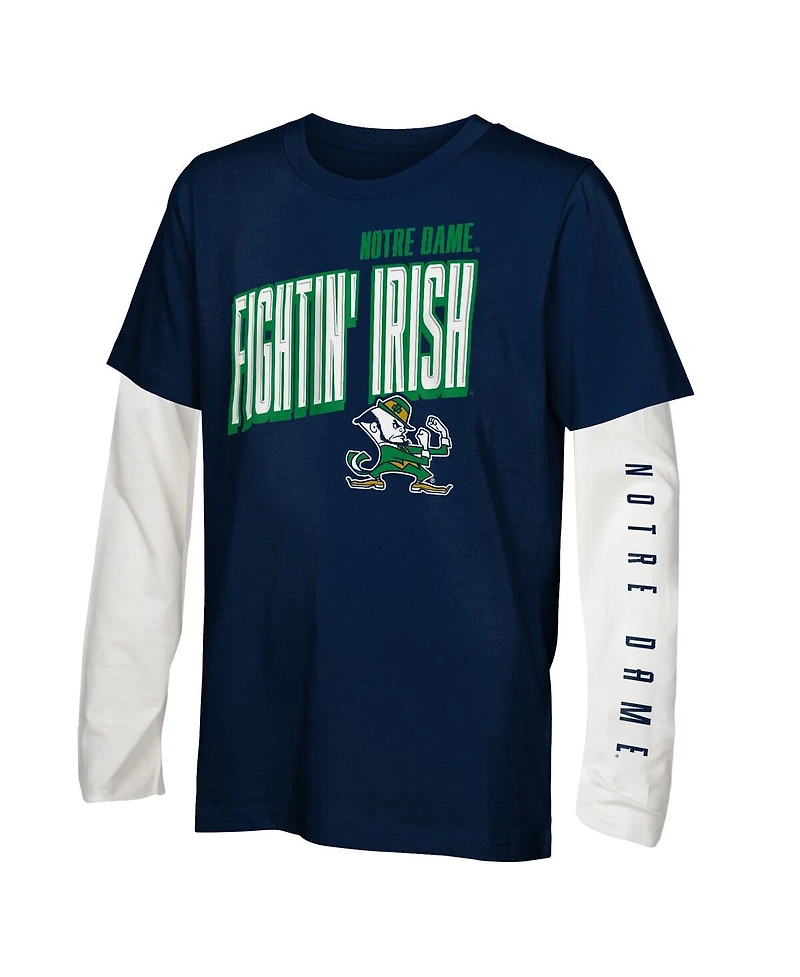 Outerstuff Preschool Notre Dame Fighting Irish Mix 3-in-1 Combo T-Shirt Set
