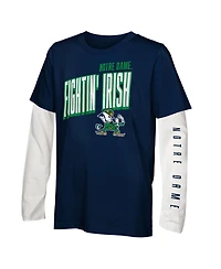 Outerstuff Preschool Notre Dame Fighting Irish Mix 3-in-1 Combo T-Shirt Set