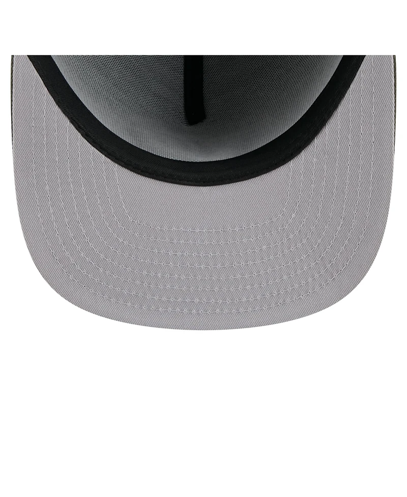 New Era Men's Olive Washington Nationals Color Pack A-Frame 59FIFTY Fitted Hat