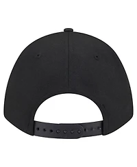 New Era Men's Black Jacksonville Jaguars Team Collection 9FORTY M-Crown A-Frame Adjustable Hat