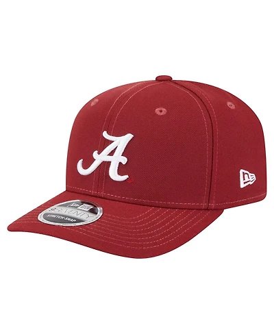 New Era Men's Crimson Alabama Crimson Tide Team Collective 9SEVENTY Stretch-Snap Adjustable Hat