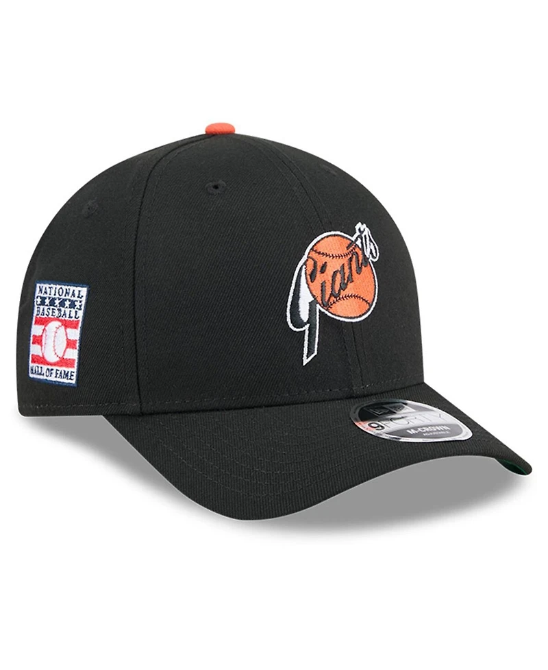 New Era Men's Black San Francisco Giants Baseball Hall of Fame 9FORTY M-Crown Adjustable Hat