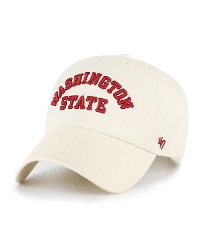 '47 Brand Men's Sand Washington State Cougars Vault Clean Up Adjustable Hat