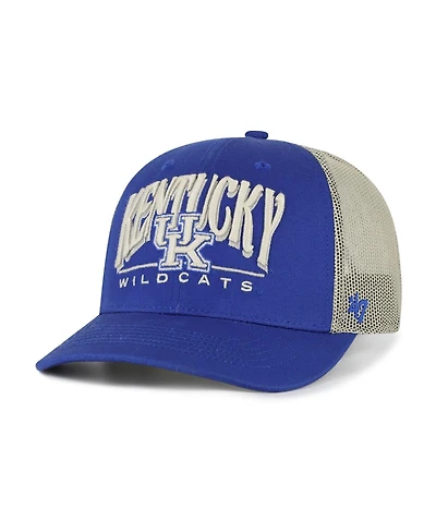 '47 Brand Men's Royal Kentucky Wildcats Arid Adjustable Trucker Hat