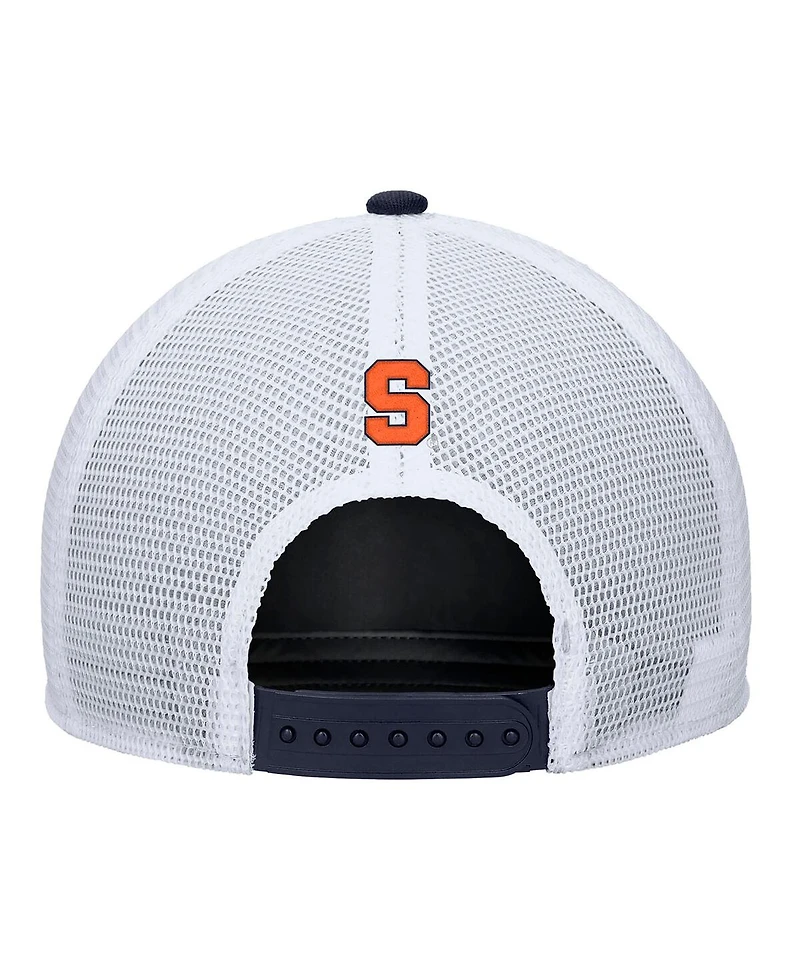 Nike Men's Navy Syracuse Orange 2025 On-Field Rise Trucker Adjustable Hat