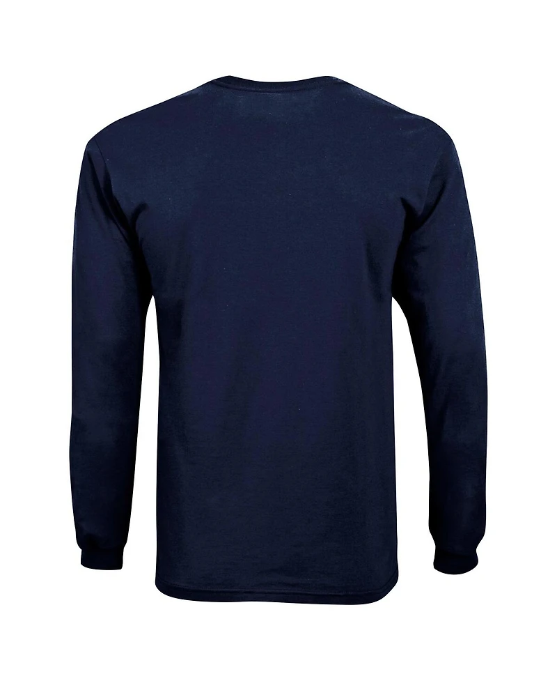 Champion Big Boys and Girls Navy Notre Dame Fighting Irish Arch Over Logo Long Sleeve T-Shirt
