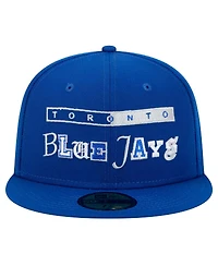 New Era Men's Royal Toronto Blue Jays Ransom 59FIFTY Fitted Hat