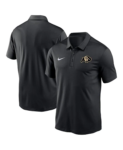 Nike Men's Black Colorado Buffaloes Victory Solid Performance Polo Shirt