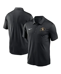 Nike Men's Black Colorado Buffaloes Victory Solid Performance Polo Shirt