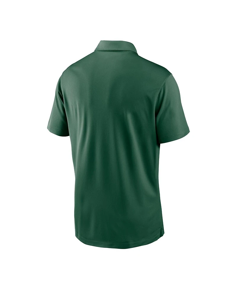 Nike Men's Green Baylor Bears Victory Solid Performance Polo Shirt