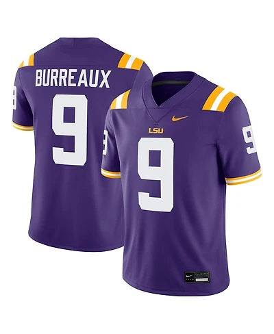 Nike Men's Joe Burrow Purple Lsu Tigers "Burreaux" Nameplate Home Game Jersey
