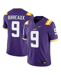 Nike Men's Joe Burrow Purple Lsu Tigers "Burreaux" Nameplate Home Game Jersey