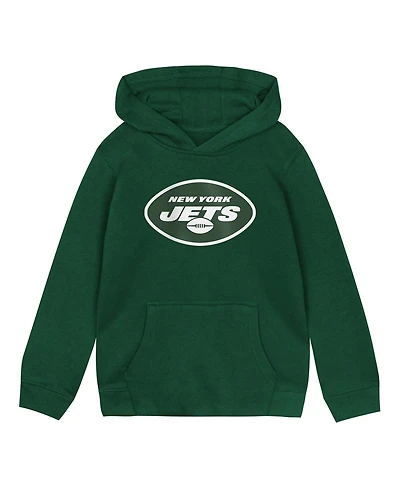 Outerstuff Toddler Green New York Jets Logo Pullover Hoodie