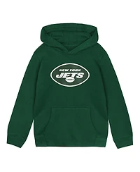 Outerstuff Toddler Green New York Jets Logo Pullover Hoodie
