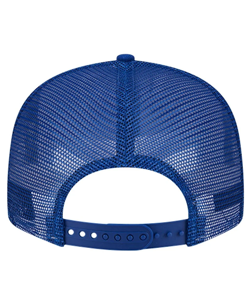 New Era Men's Royal Toronto Blue Jays Bikini Bottom Trucker 9FIFTY Snapback Hat