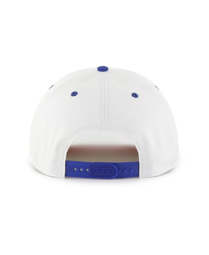 '47 Brand Men's White/Royal Buffalo Bills Roscoe Two-Toned Hitch Adjustable Hat