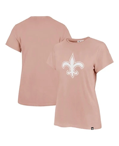 '47 Brand Women's Light Pink New Orleans Saints Premier Frankie T-Shirt