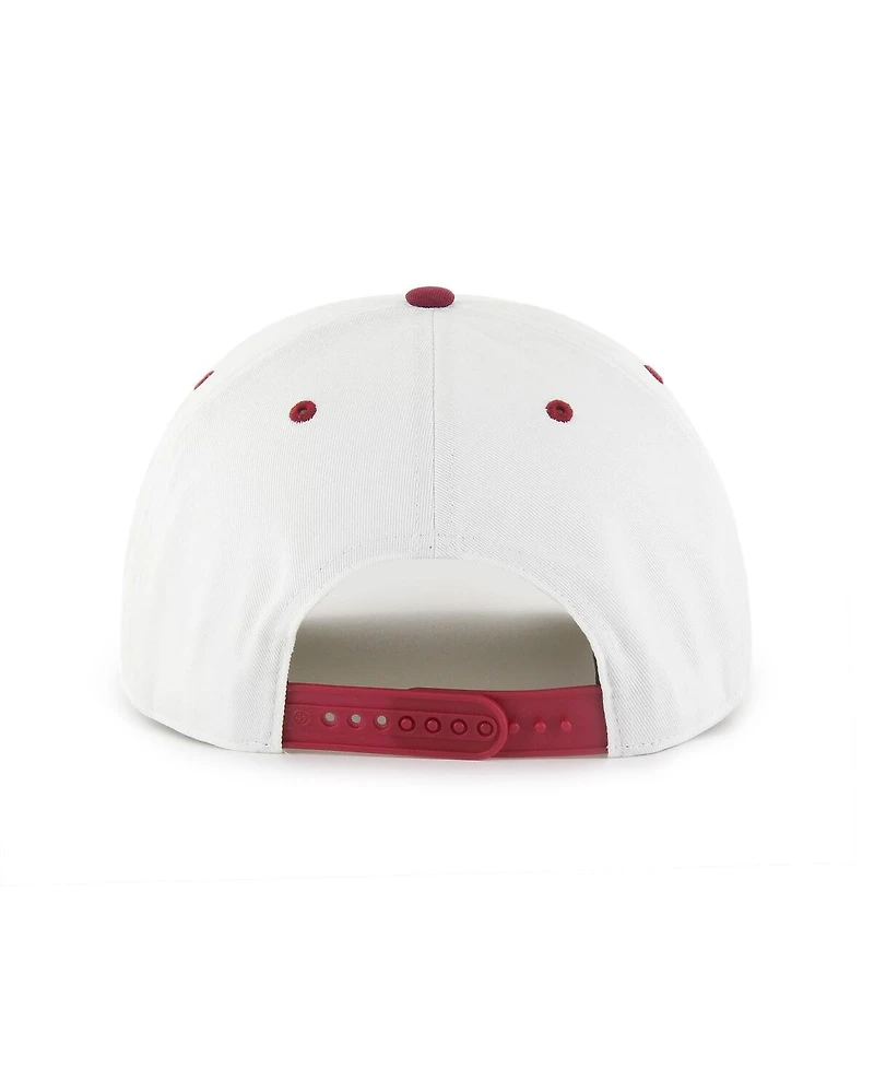 '47 Brand Men's White/Burgundy Washington Commanders Roscoe Two-Toned Hitch Adjustable Hat
