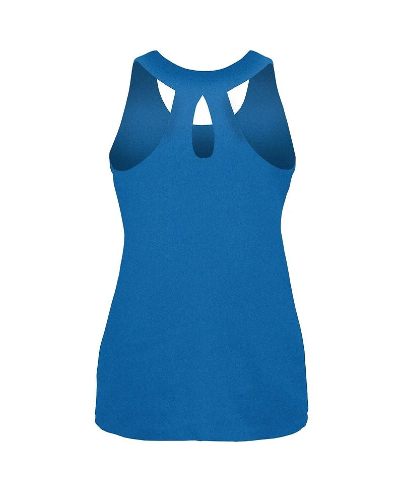 New Era Women's Powder Blue Los Angeles Chargers 2024 Nfl Training Camp Tank Top