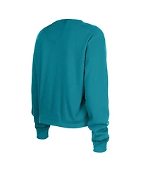 New Era Women's Teal Jacksonville Jaguars Sport Night Thermal Long Sleeve T-Shirt