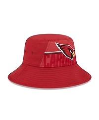 New Era Men's Cardinal Arizona Cardinals 2023 Nfl Training Camp Stretch Bucket Hat