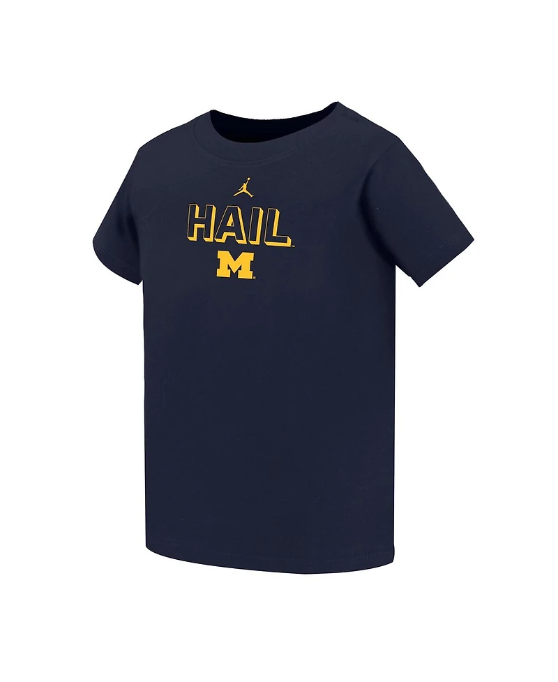 Jordan Toddler Navy Michigan Wolverines Legend Performance T-Shirt