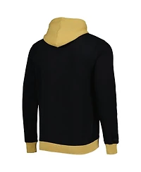 Mitchell & Ness Men's Black New Orleans Saints Big Face 5.0 Pullover Hoodie