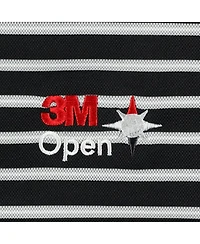 Nike Men's Black 3M Open Victory Stripe Performance Polo Shirt
