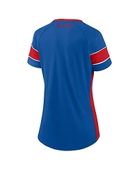 Fanatics Women's Royal New York Giants Athena Lace-Up Top
