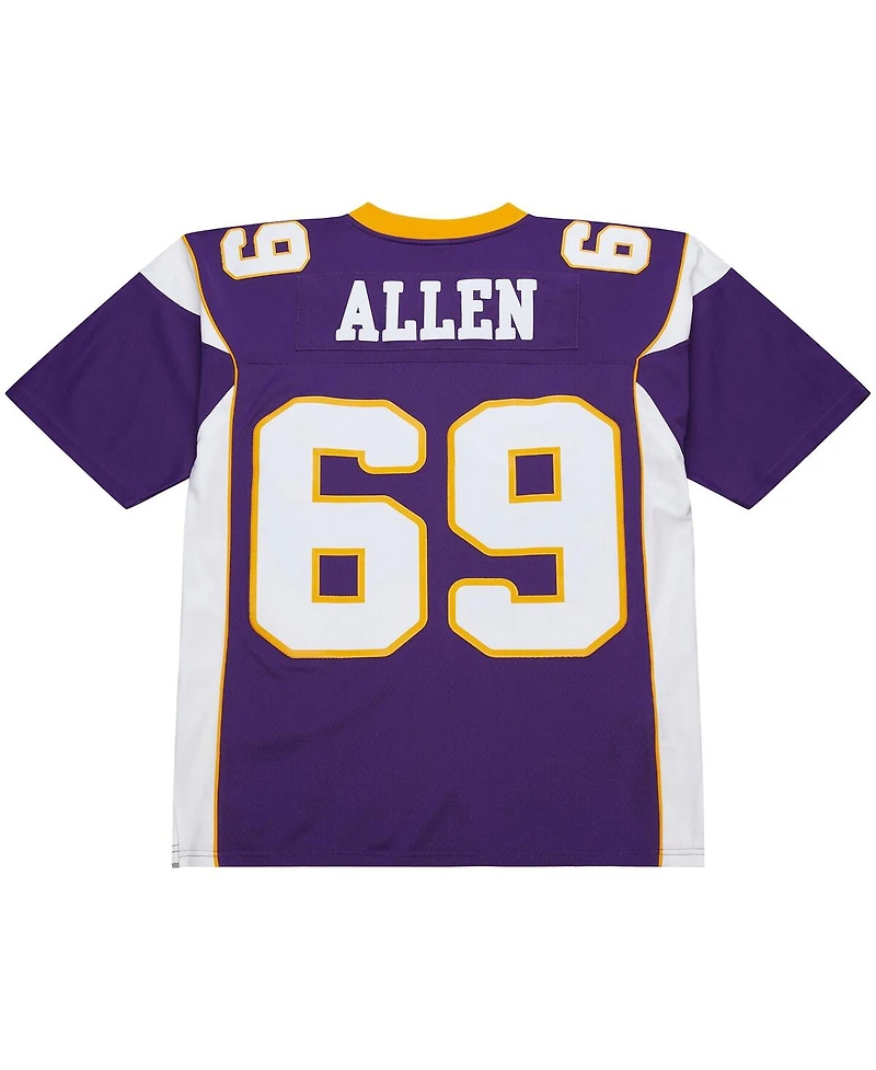 Mitchell & Ness Men's Jared Allen Purple Minnesota Vikings 2011 Legacy Replica Jersey
