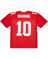 Mitchell & Ness Men's Eli Manning Red New York Giants 2004 Legacy Replica Jersey