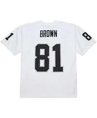 Mitchell & Ness Men's Tim Brown White Los Angeles Raiders 1994 Legacy Replica Jersey