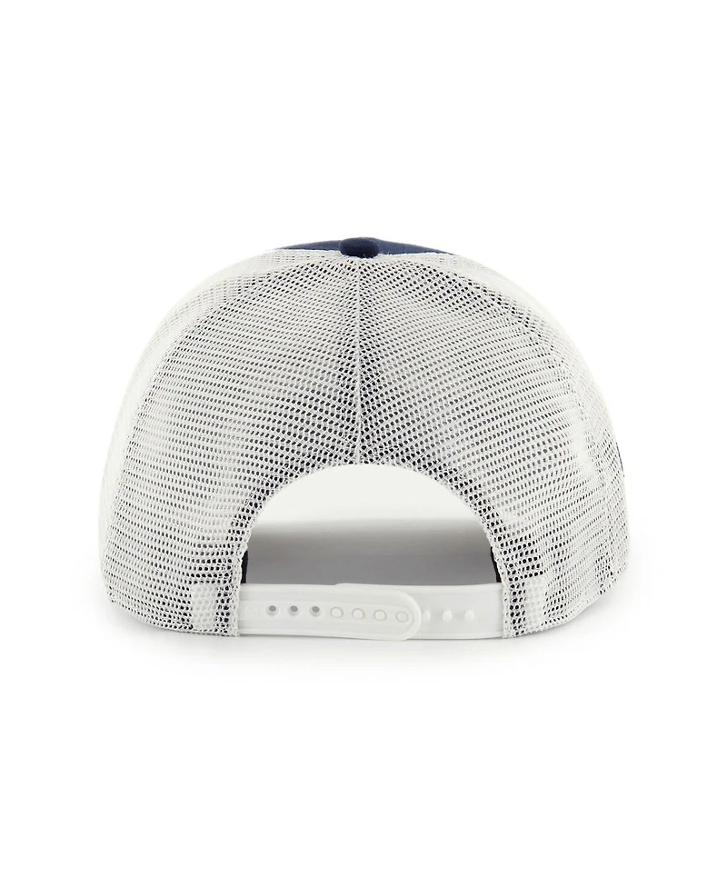 '47 Brand Men's Navy Illinois Fighting Illini Contemporary Basics Foundation Trucker Hitch Adjustable Hat
