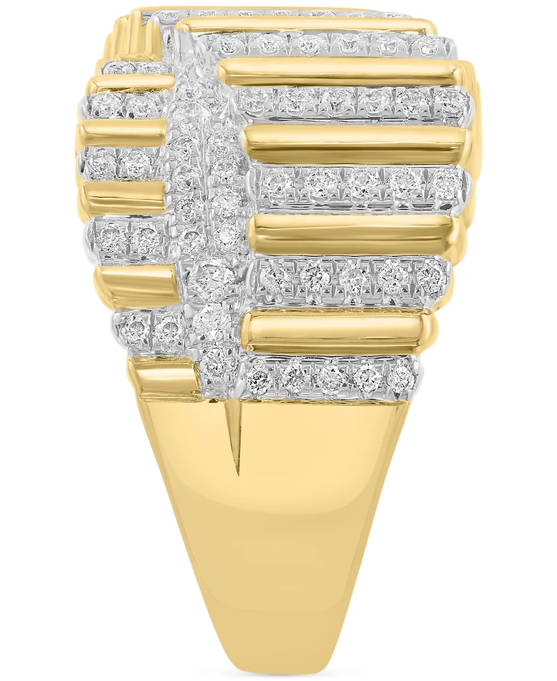 Effy Diamond Multiple Column Crossover Ring (1/2 ct. t.w.) in 14k Gold