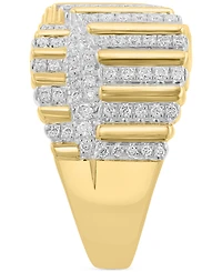 Effy Diamond Multiple Column Crossover Ring (1/2 ct. t.w.) in 14k Gold