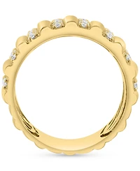 Effy Diamond Multi Column Wide Width Statement Ring (7/8 ct. t.w.) in 14k Gold