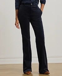 Lauren Ralph Petite High-Rise Flare Pants