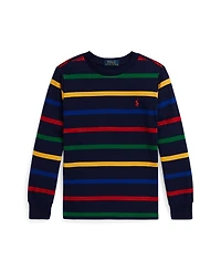 Polo Ralph Lauren Toddler and Little Boys Striped Long Sleeve T-Shirt