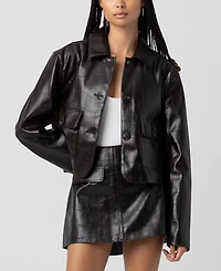 Blank Nyc Women's Embossed Jacket
