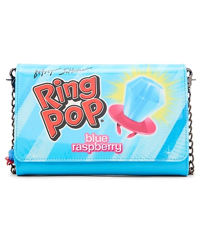 Betsey Johnson Ring Pop Patent Crossbody Wallet