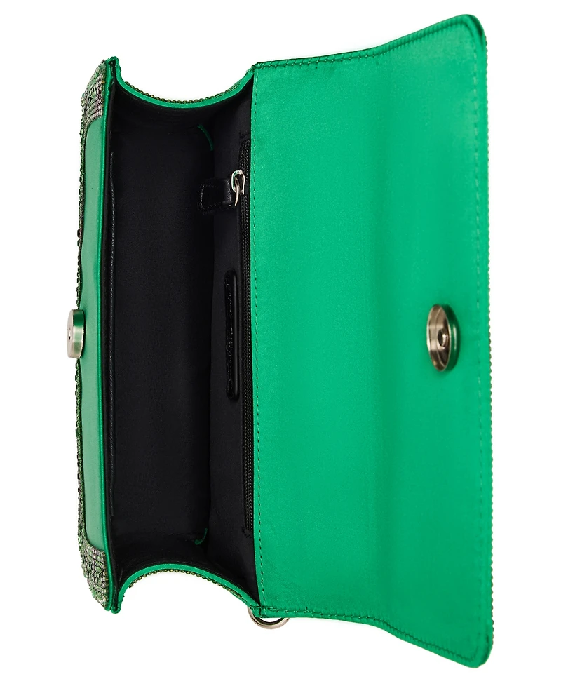 Betsey Johnson Hats Off Convertible Rhinestone Crossbody Bag