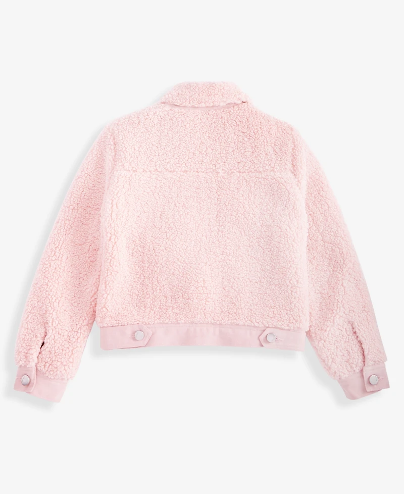 Jou Girls 4-8 Center-Front Button Jacket