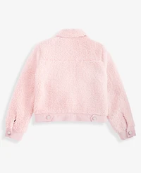 Jou Girls 4-8 Center-Front Button Jacket