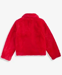 Jou Jou Girls 4-8 Spread Collar Long Sleeve Jacket