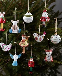 Spode Kit Kemp Holiday Ornaments