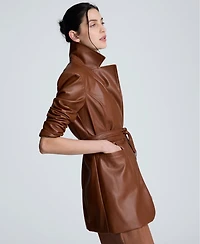 Kenneth Cole Women's Belted Trench Coat