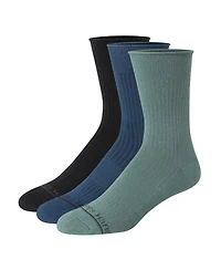 Hanes Men's Originals Premium SuperSoft Crew Socks, 3-Pack
