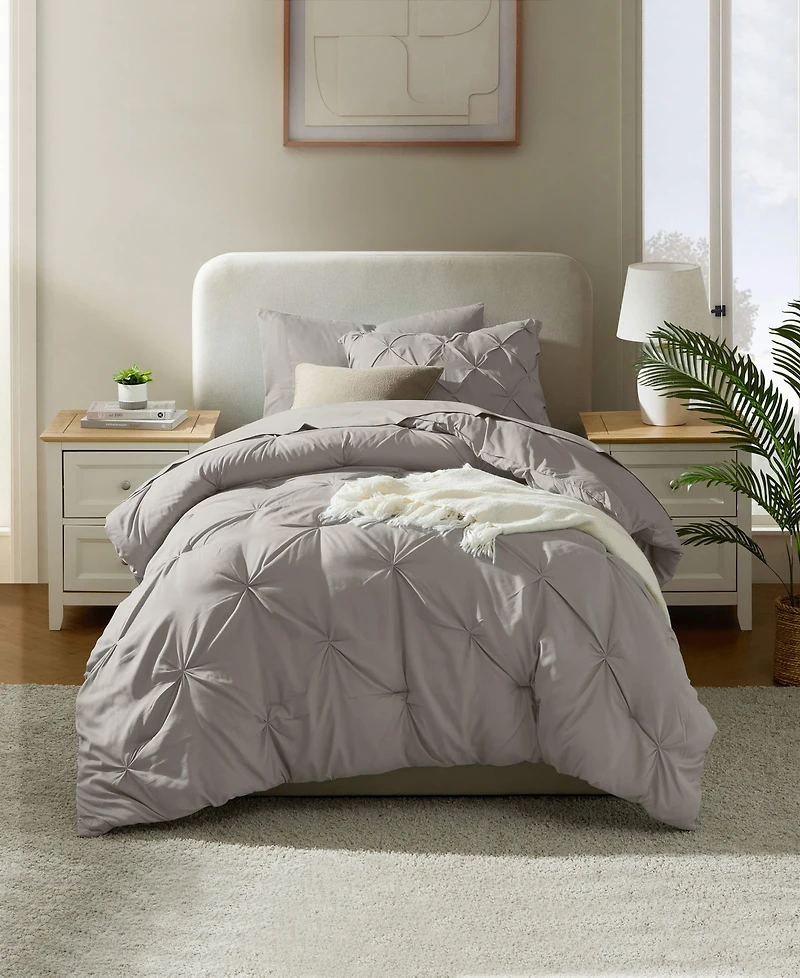 Nestl Luxury Soft Pinch Pleat -Pc. Comforter Set