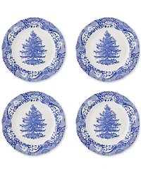 Spode Blue Italian Christmas 16 Pc. Dinnerware Set, Service for 4